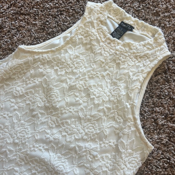 Rue21 White Lace Dress - Picture 3 of 4